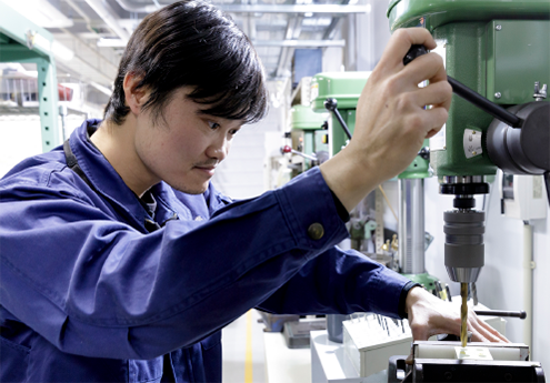 切削担当入社３年目ベトナム人